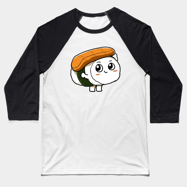 Sushi Baseball T-Shirt by WildSloths